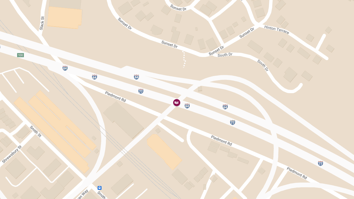 Injury Accident on I-77S at Leon Sullivan Way Exit