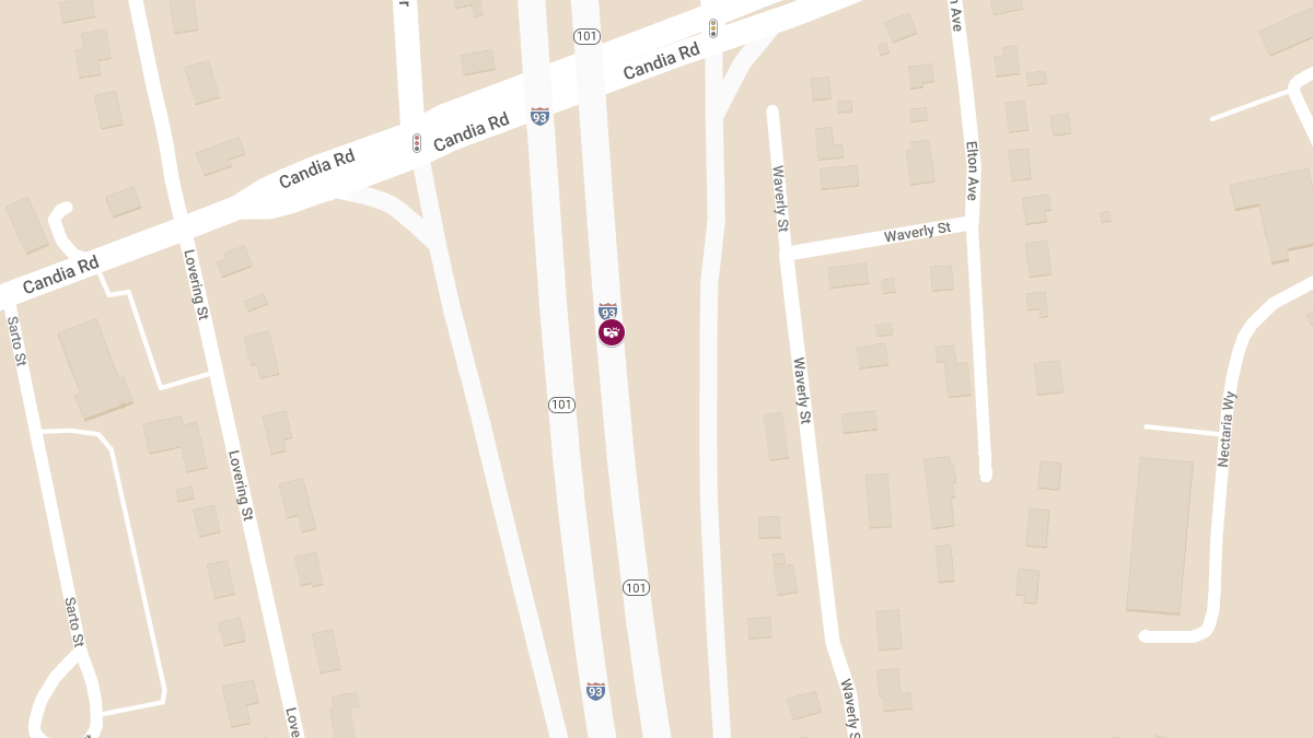 Injury Accident on I-93 North Btwn Exits 7 and 8