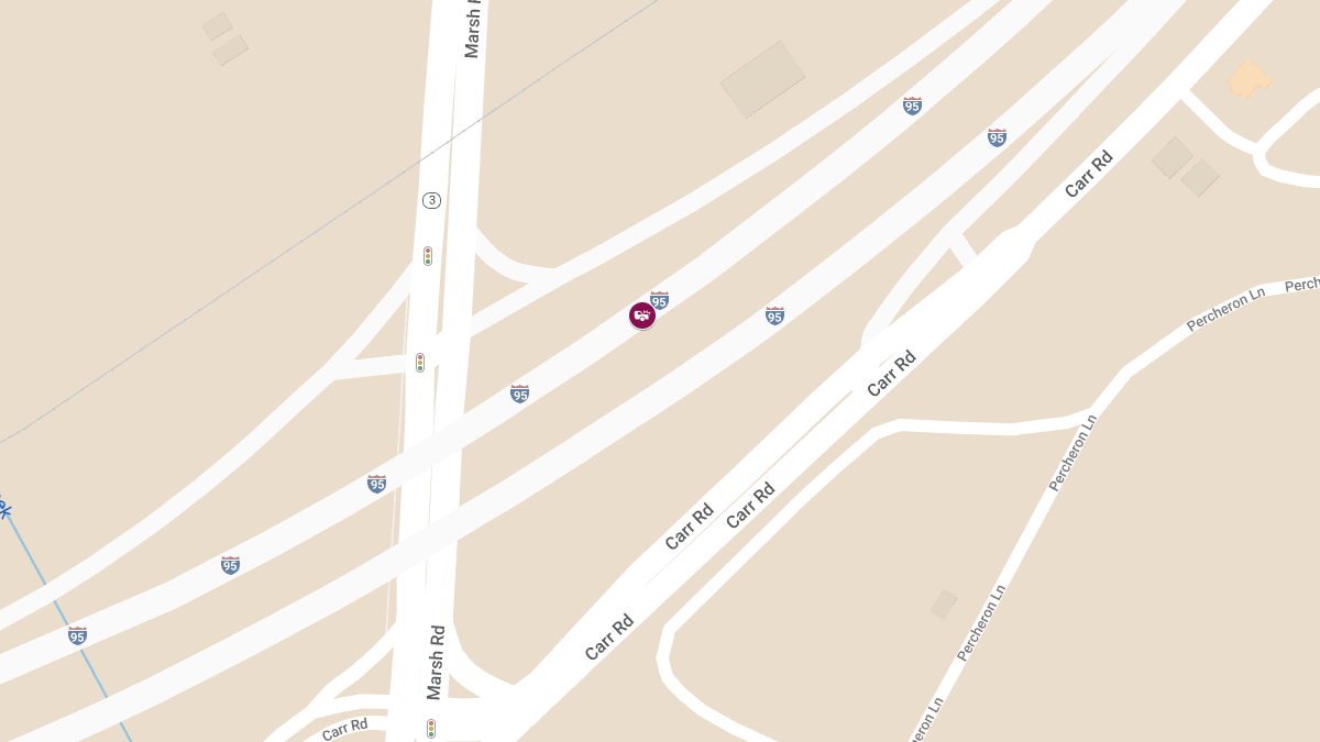 Injury Accident on I-95 NB Near Marsh Rd