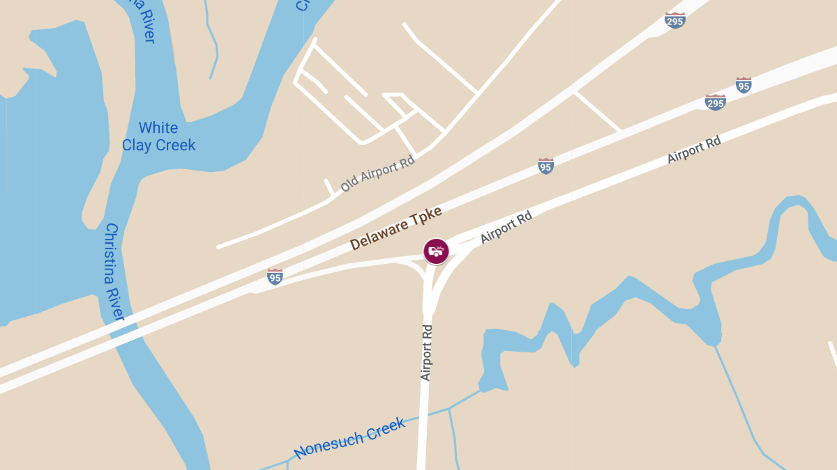 Injury Accident on I-95 at Airport Rd