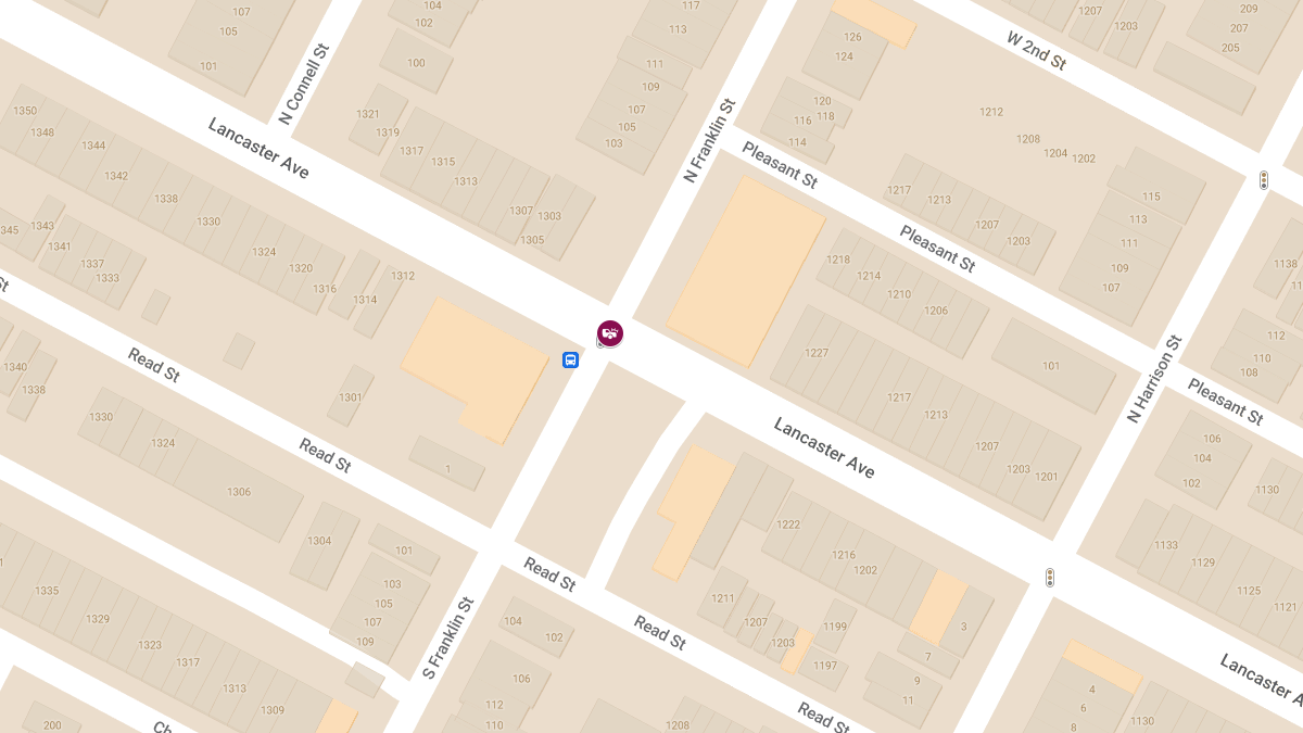 Injury Accident on Lancaster Ave at Franklin St