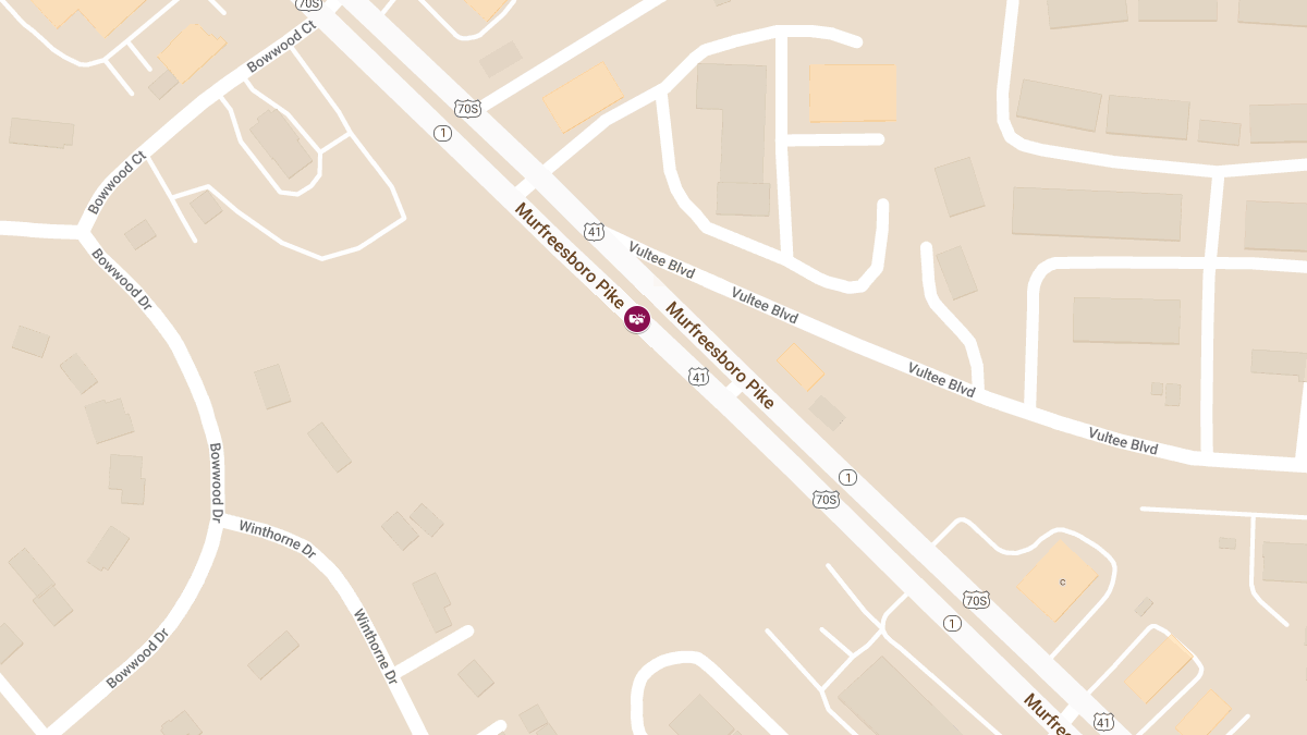 Injury Accident on Murfreesboro Pike near Store #7136