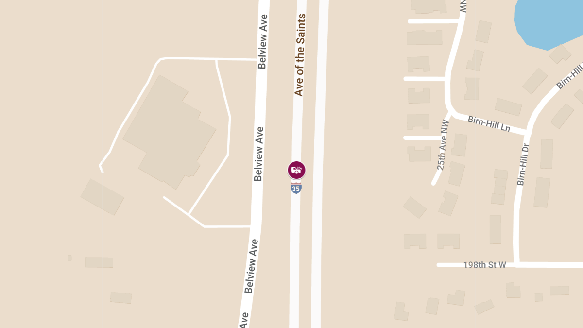 Injury Accident on Northbound Interstate 35 Near MM 60