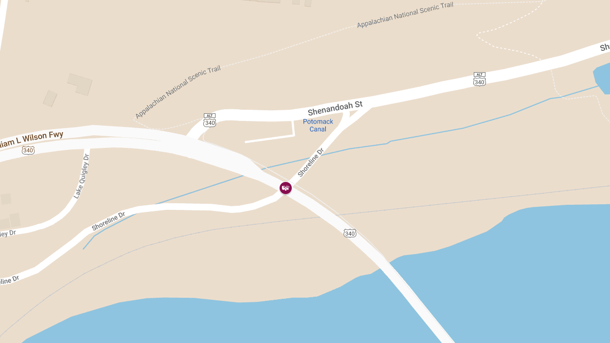Injury Accident on Rt 340 at Shoreline Dr
