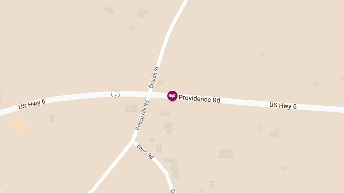 Injury Accident on Rt 6 at 311 Providence Rd