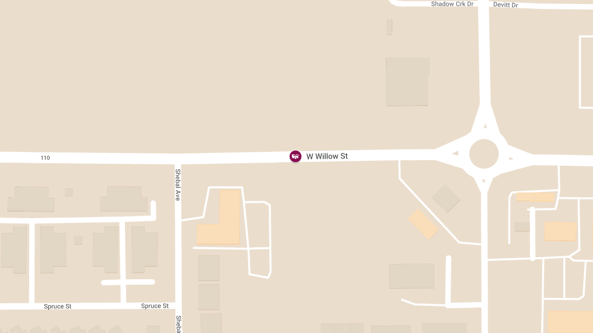 Injury Accident on S Willow St in 100 Block