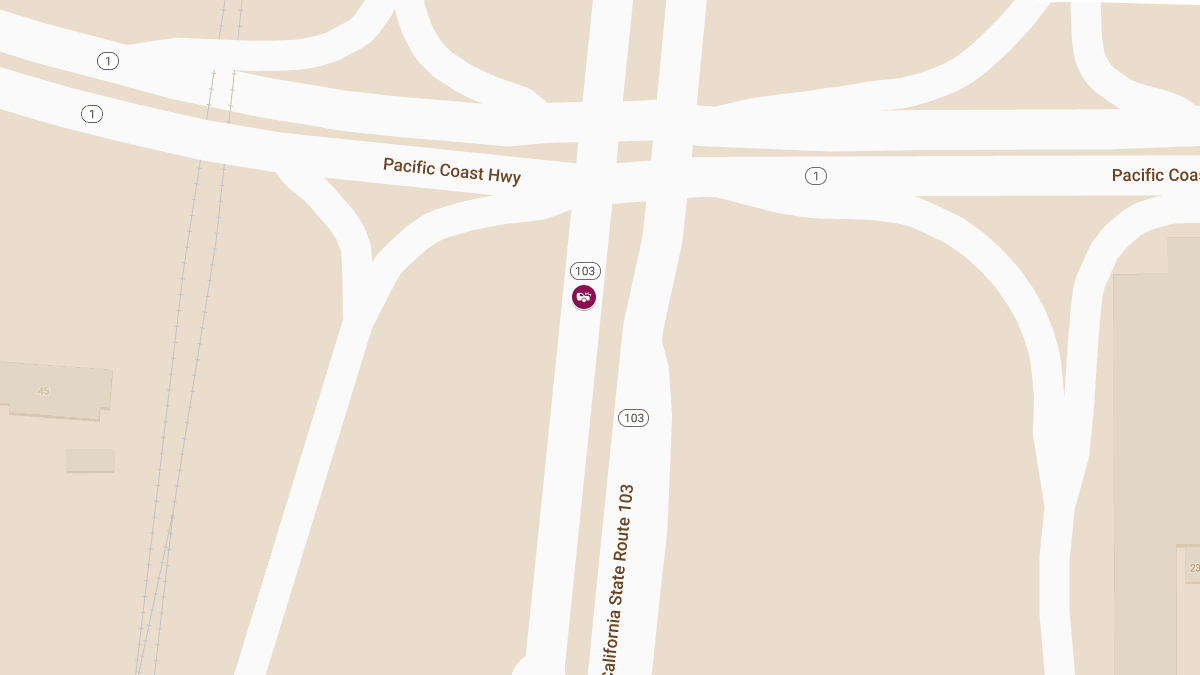 Injury Accident on SR103 Southbound Near SR1