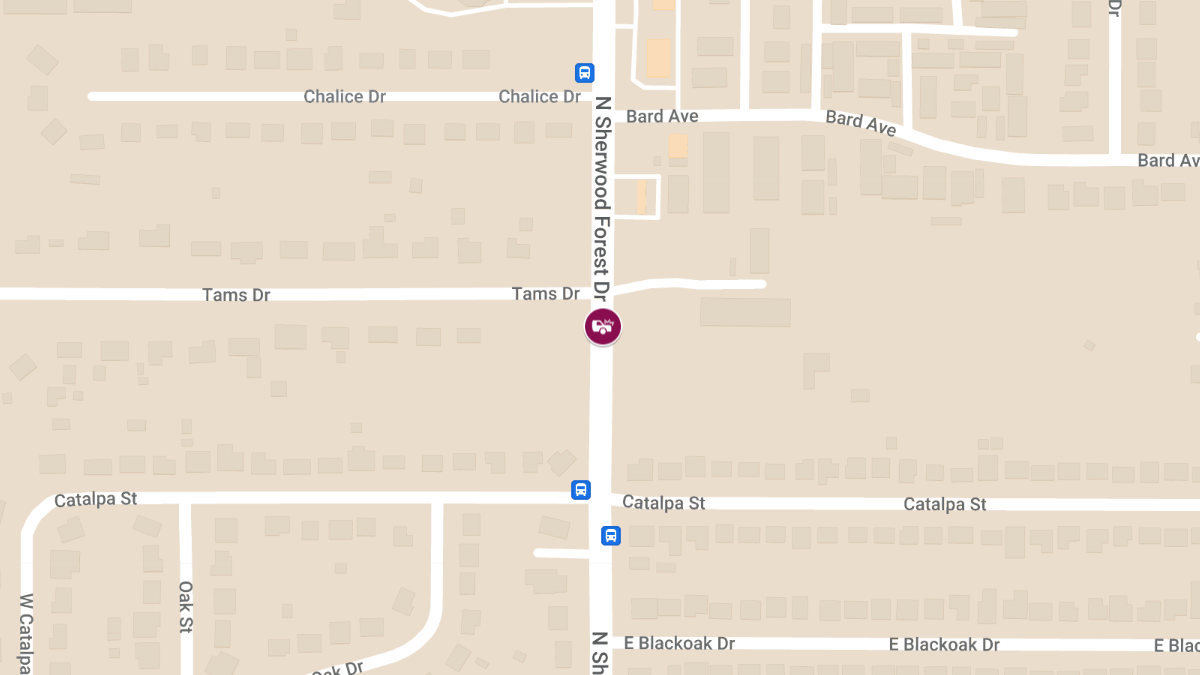 Injury Accident on Sherwood Forest Blvd at Tams Dr