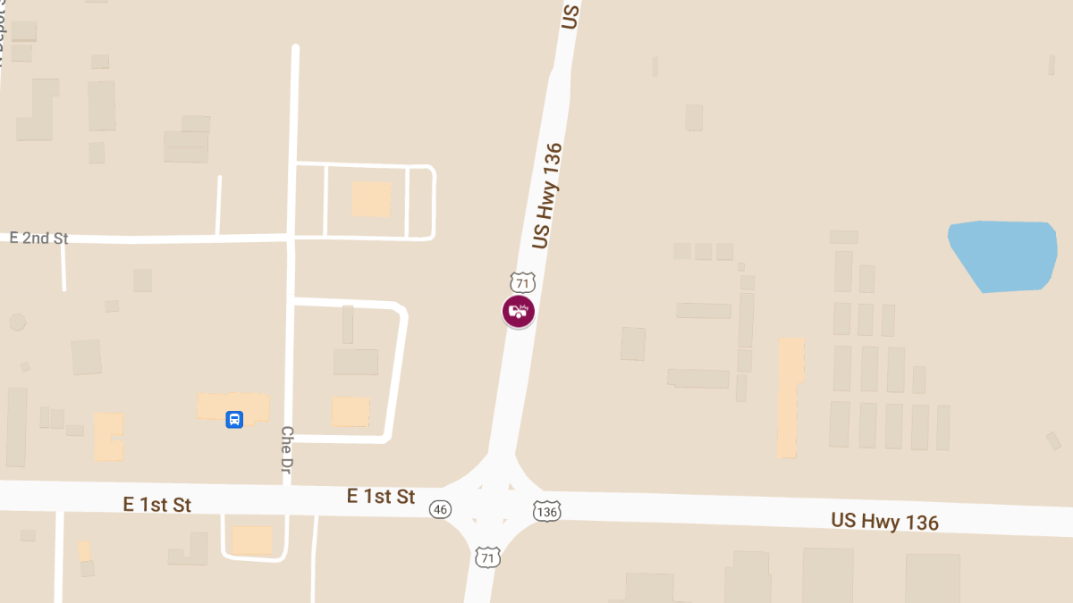 Injury Accident on Highway 71