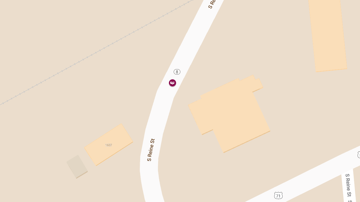 Injury Accident on WB State Highway 8 Near US Highway 71