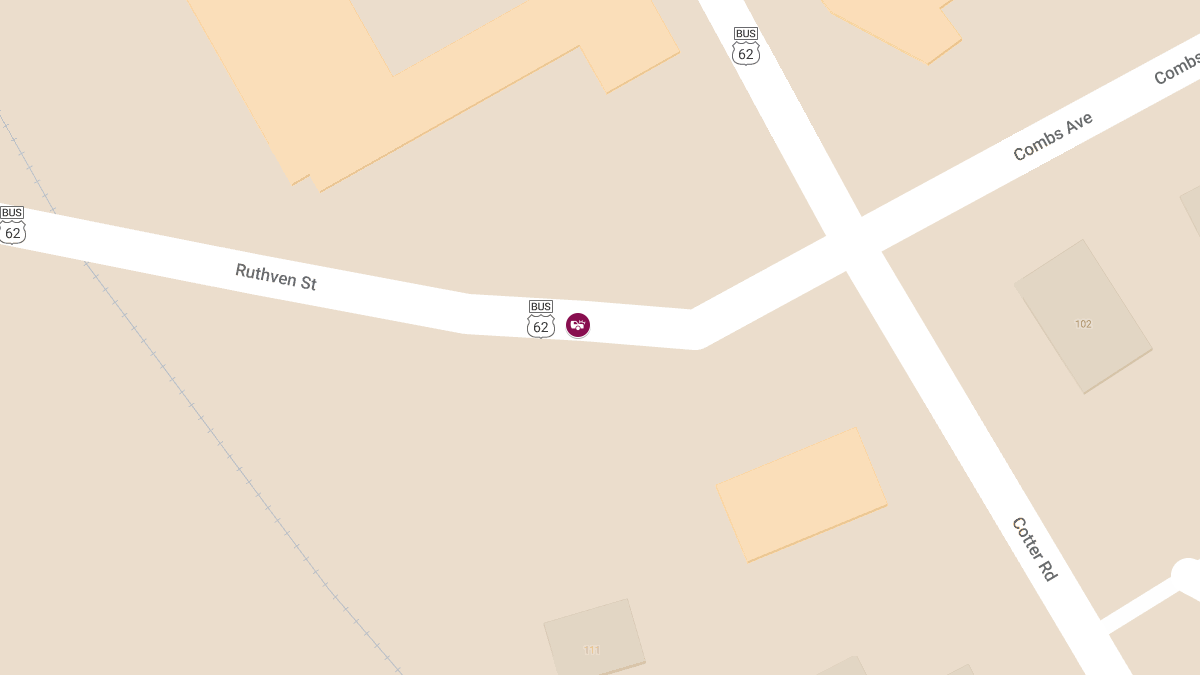 Injury Accident on WB U.S. Highway 62 Near State Highway 345