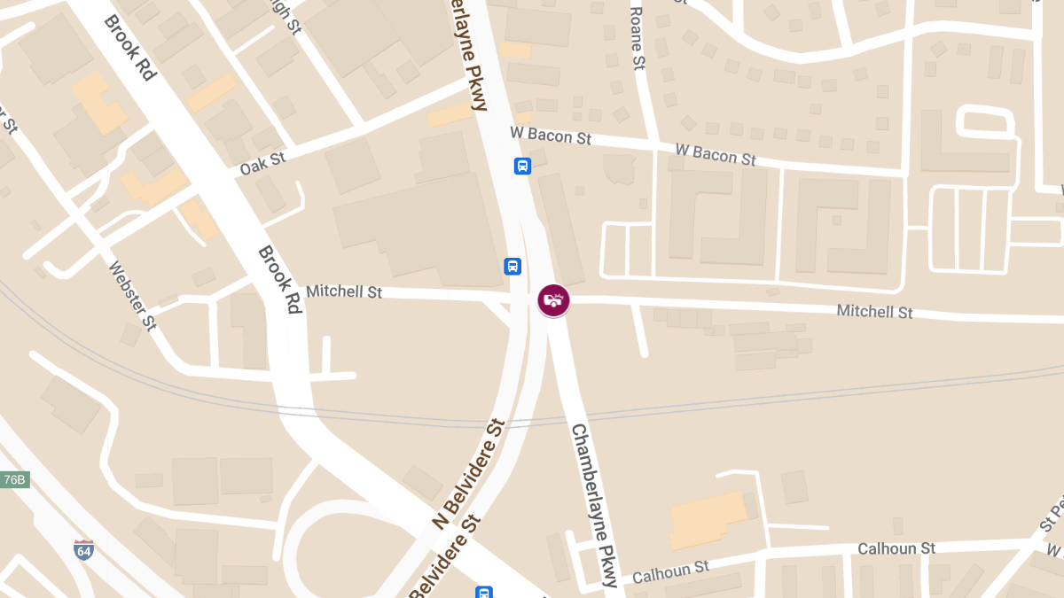 Injury Collision at Chamberlayne Pkwy & Mitchell St