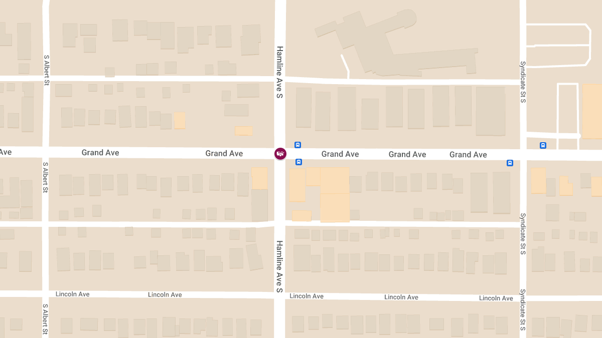 Injury Collision at Grand Ave and Hamline Ave S