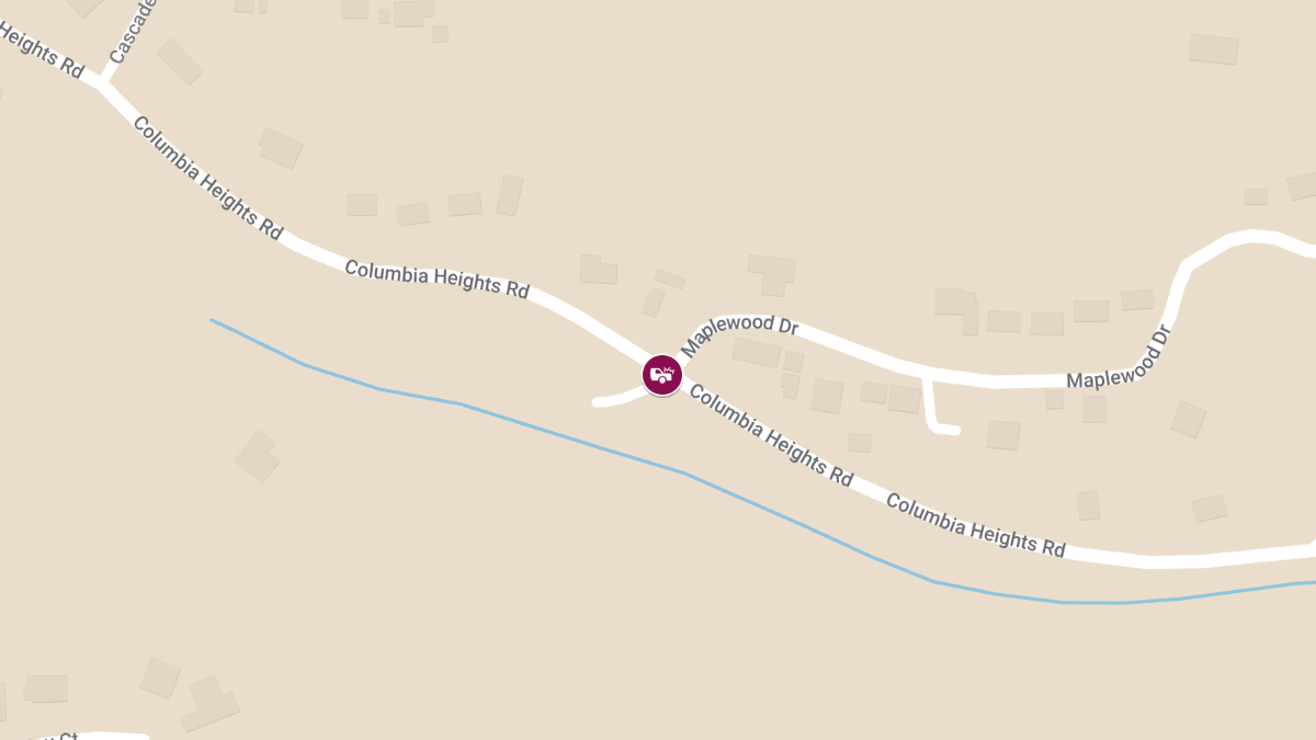 Injury Collision on 2700 Block of Columbia Heights Rd