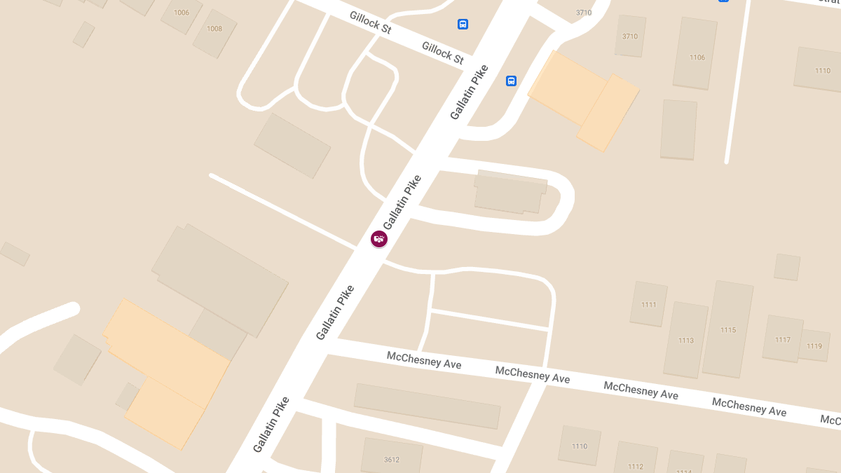 Injury Collision on Gallatin Pike N in Madison