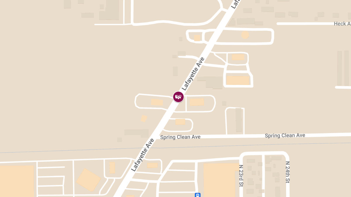 Injury Crash Reported Near McDonald's on Lafayette Ave