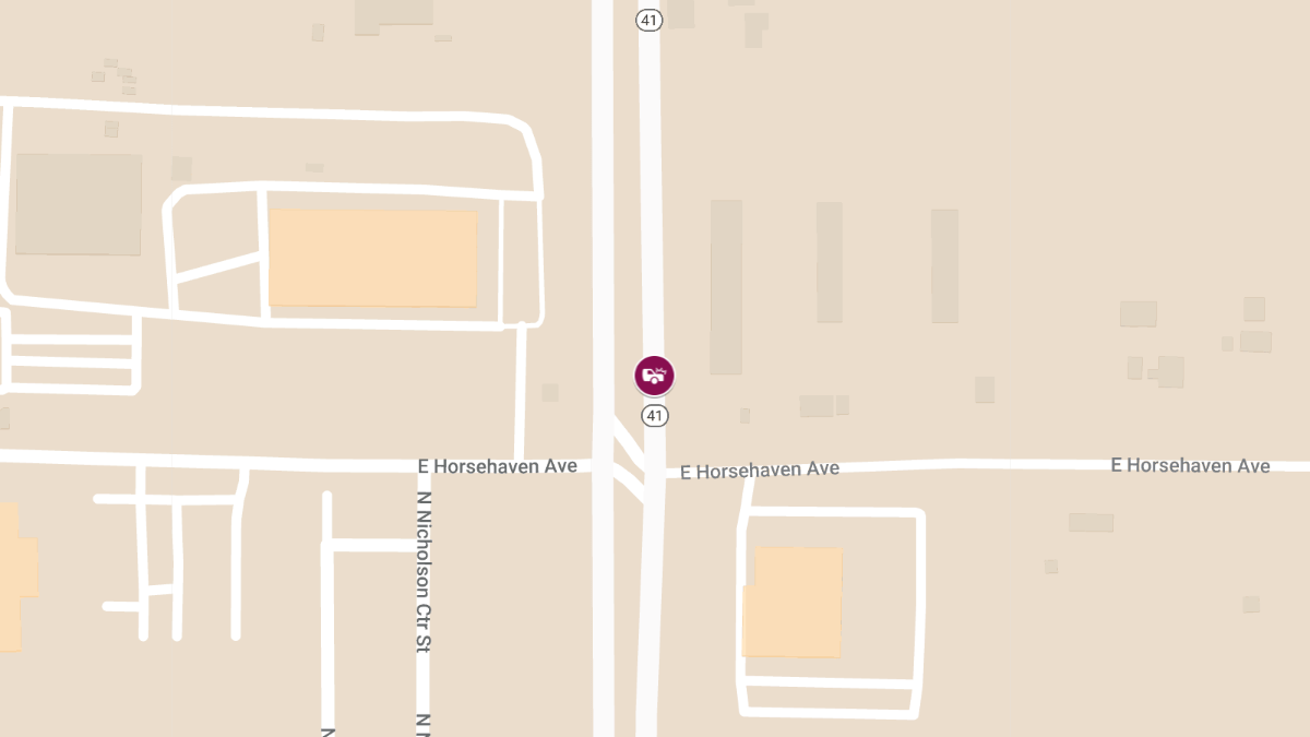 Injury Crash Reported on Hwy 41