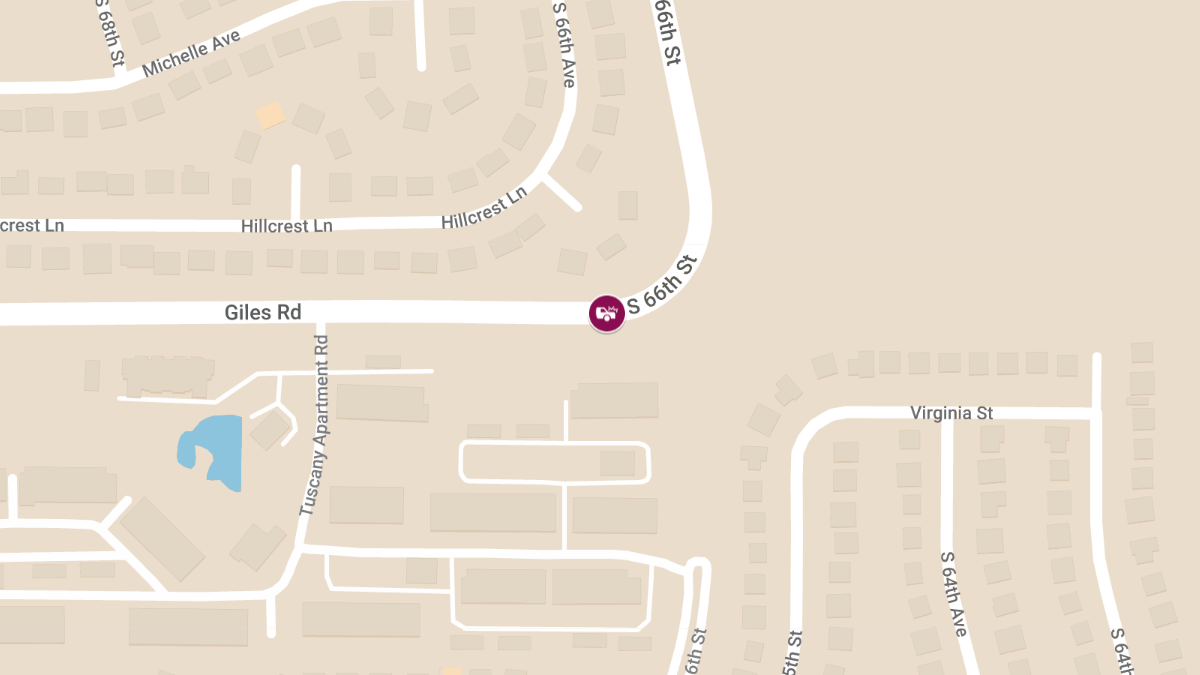 Injury Crash at 66th & Giles Curve