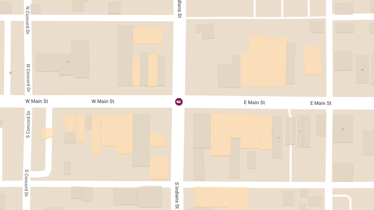 Injury Crash at Indiana St and Main St