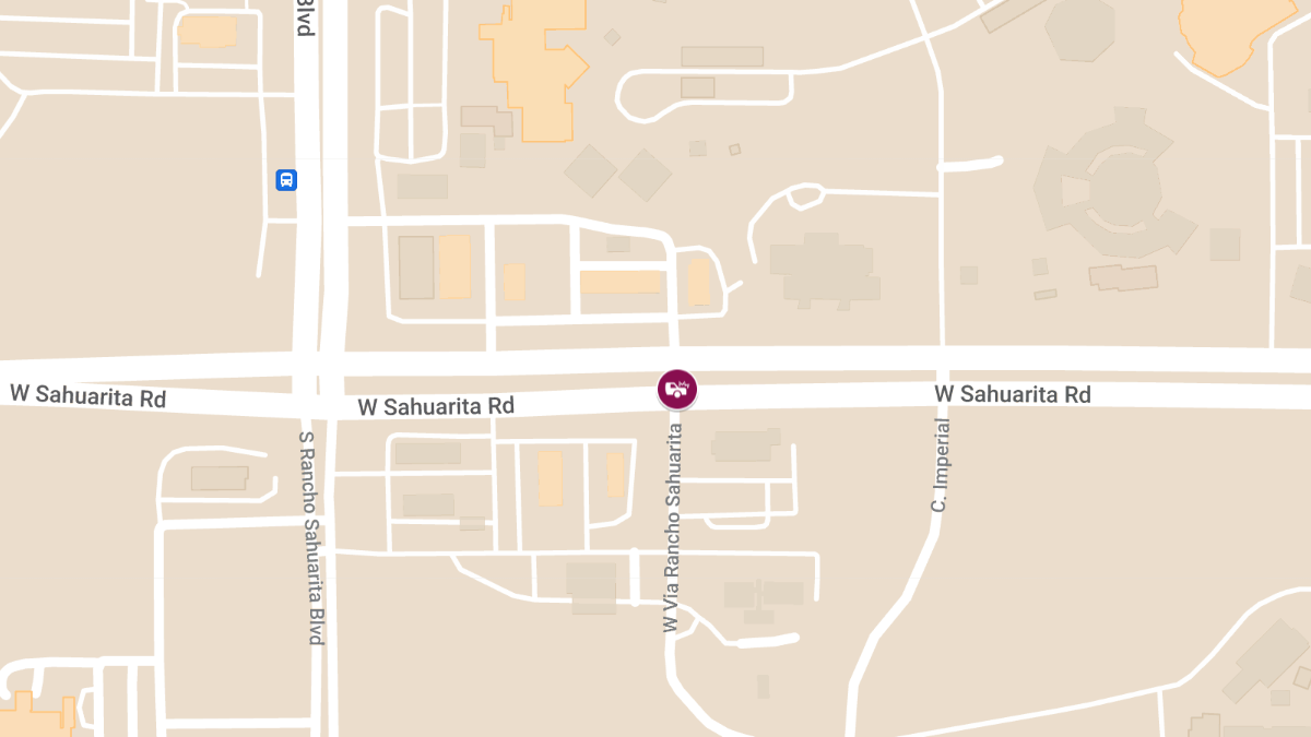 Injury Crash at W Via Rancho Sahuarita & W Sahuarita Rd