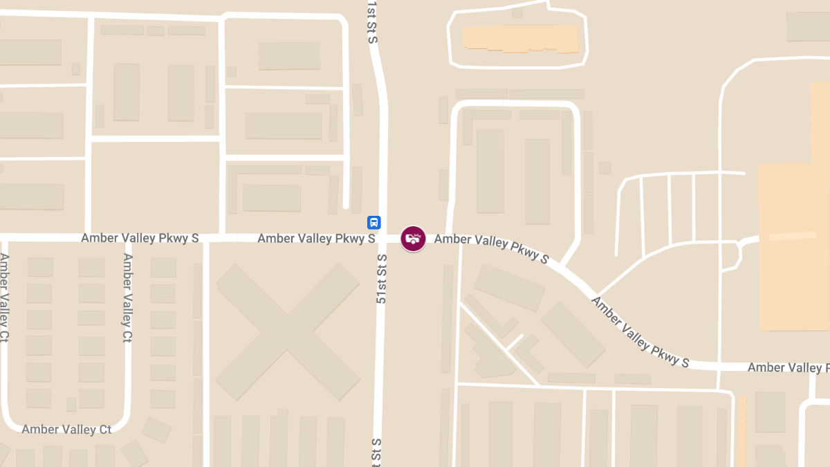 Injury Crash on 4800 Blk Amber Valley Pkwy S