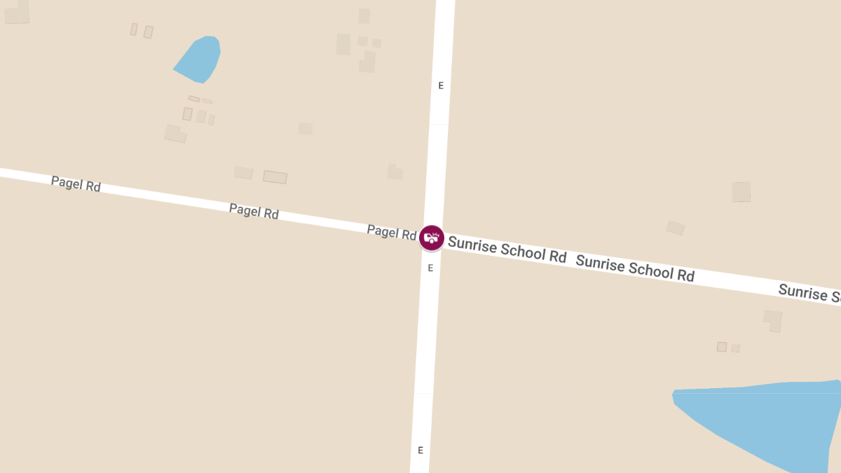 Injury Crash on Highway E at Sunrise School Road