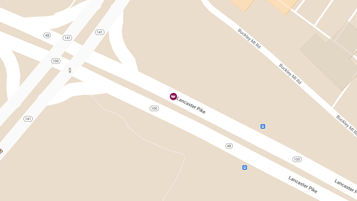 Injury Crash on Lancaster Pike Eastbound near Route 141