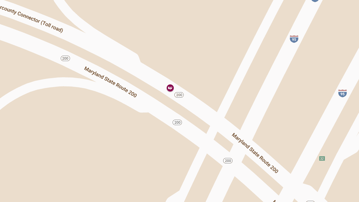Injury Crash on MD-200 Near I-95 Blocks Lanes