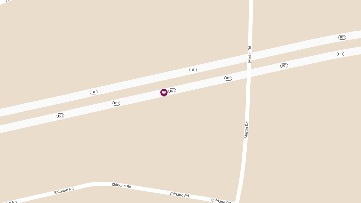 Injury Reported in Crash on Route 101 WB at Exit 7 Ramp