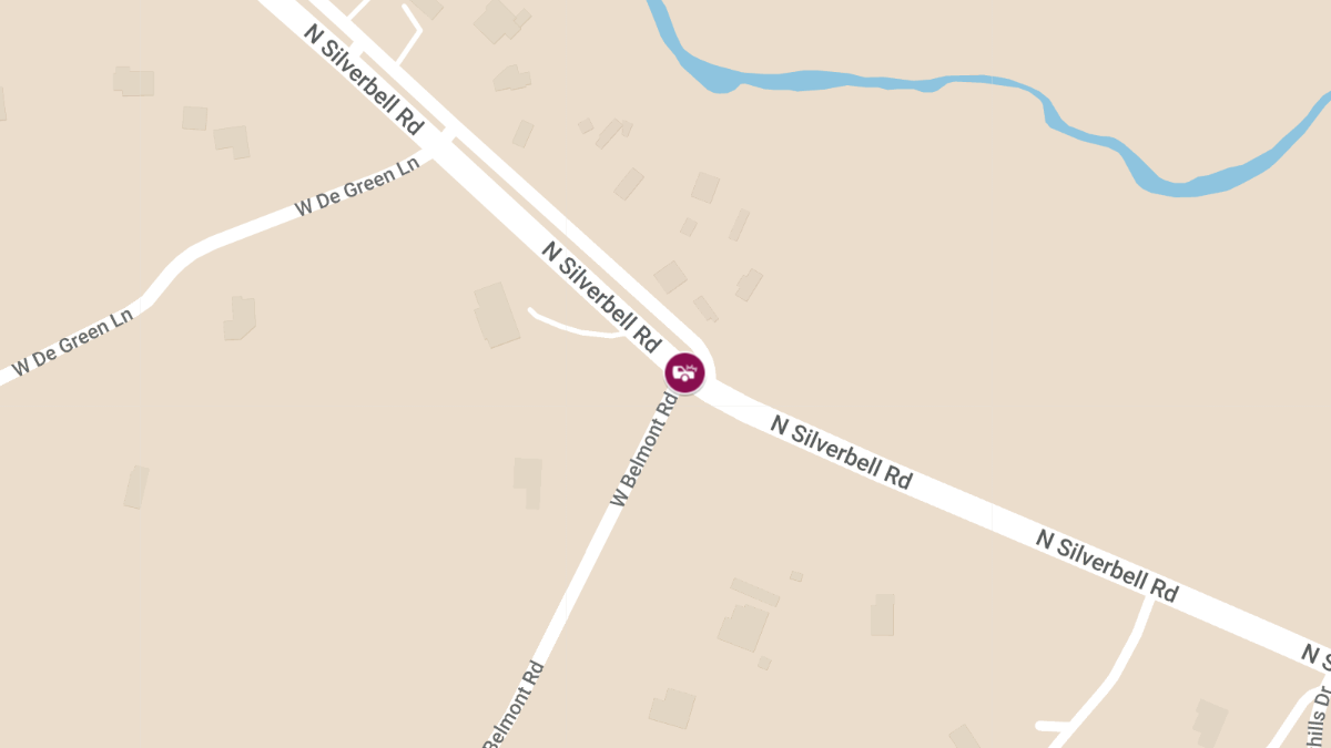 Injury Traffic Incident at N Silverbell Rd & W Belmont Rd
