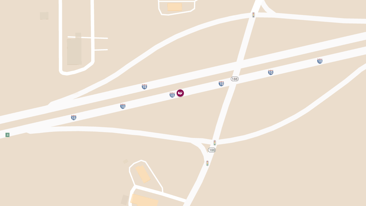 Major Crash on I-10 WB at MP 6.07 Near Exit 4Grand Bay Wilmer Rd