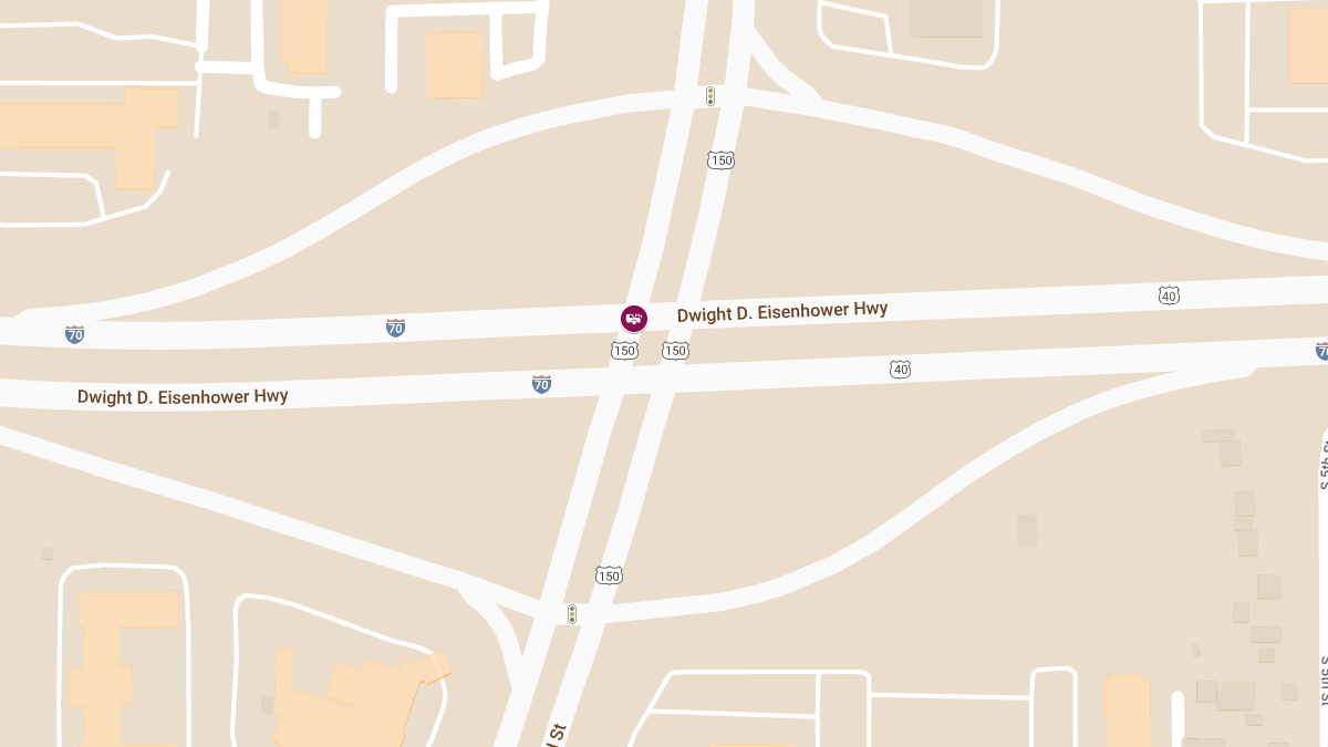 Motor Vehicle Accident Reported at S 41 and I-70