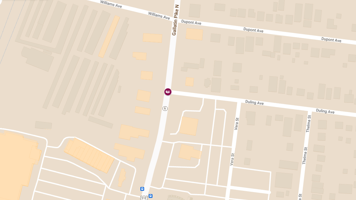 Motor Vehicle Accident With Injuries at Duling Ave and Gallatin Pike N