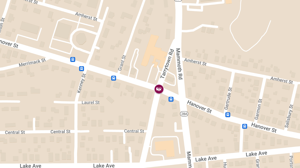 Motor Vehicle Accident With Injury at Hanover St & Tarrytown Rd
