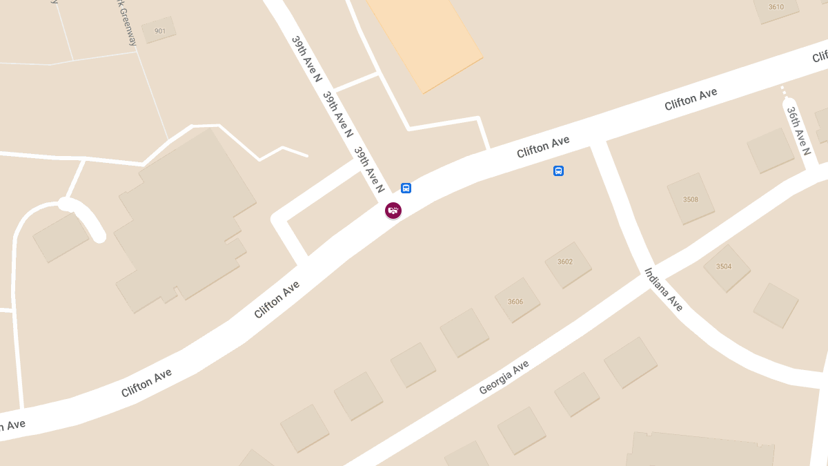 Motor Vehicle Accident at Clifton Ave and 39th Ave N Causes Injuries