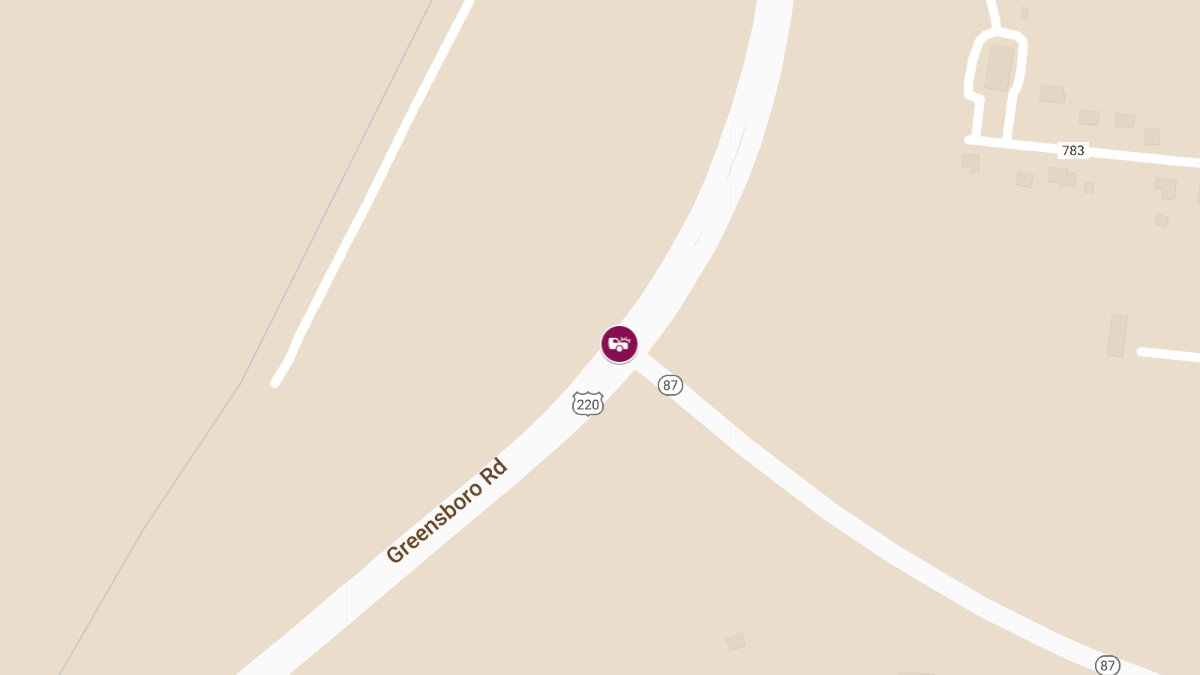 Motor Vehicle Accident at Greensboro Rd & Morehead Ave Causes Injuries