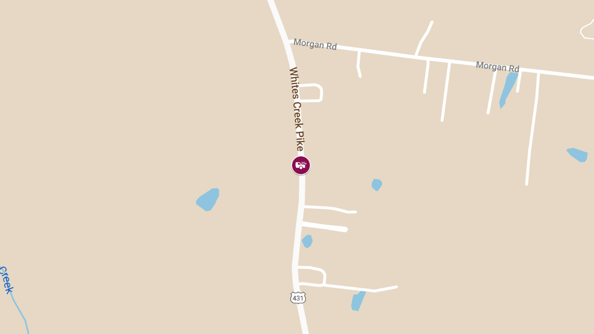 Motor Vehicle Accident with Injuries Between Cheatham County Line and Whites Creek Pike