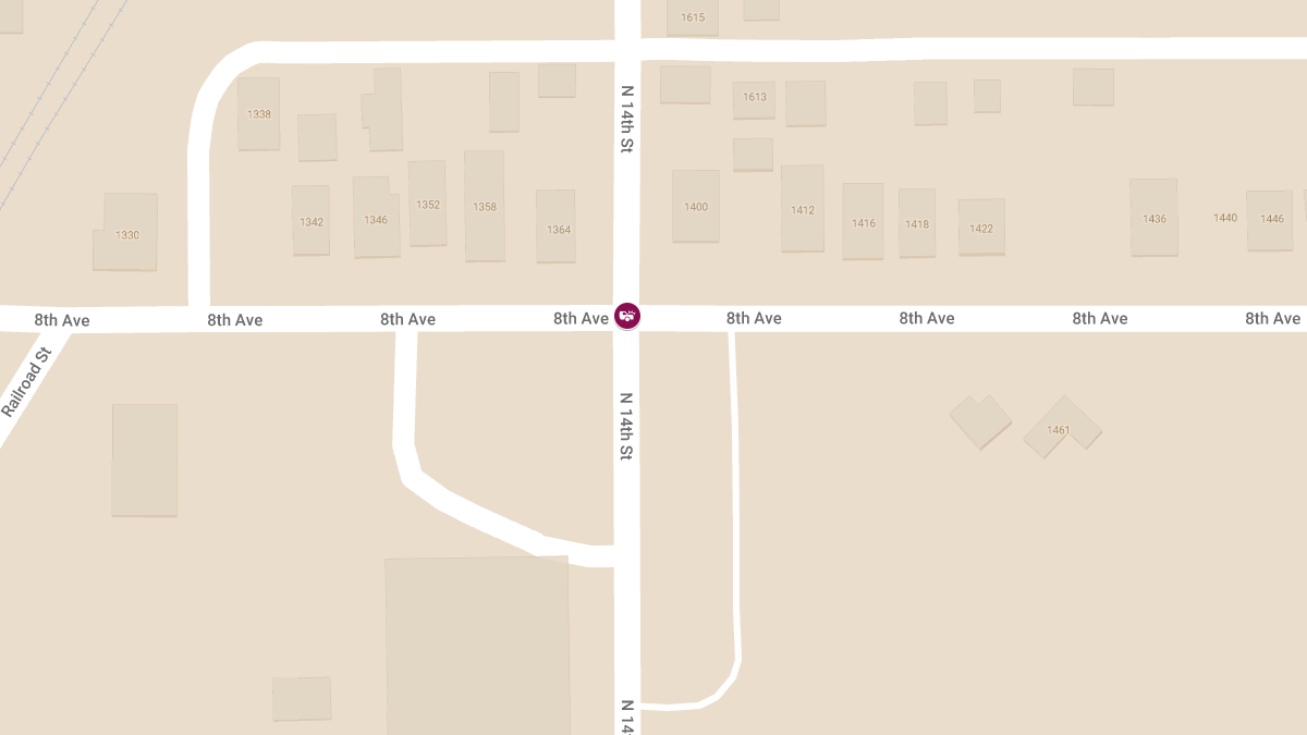 Motor Vehicle Accident with Injuries at 14th St and 8th Ave