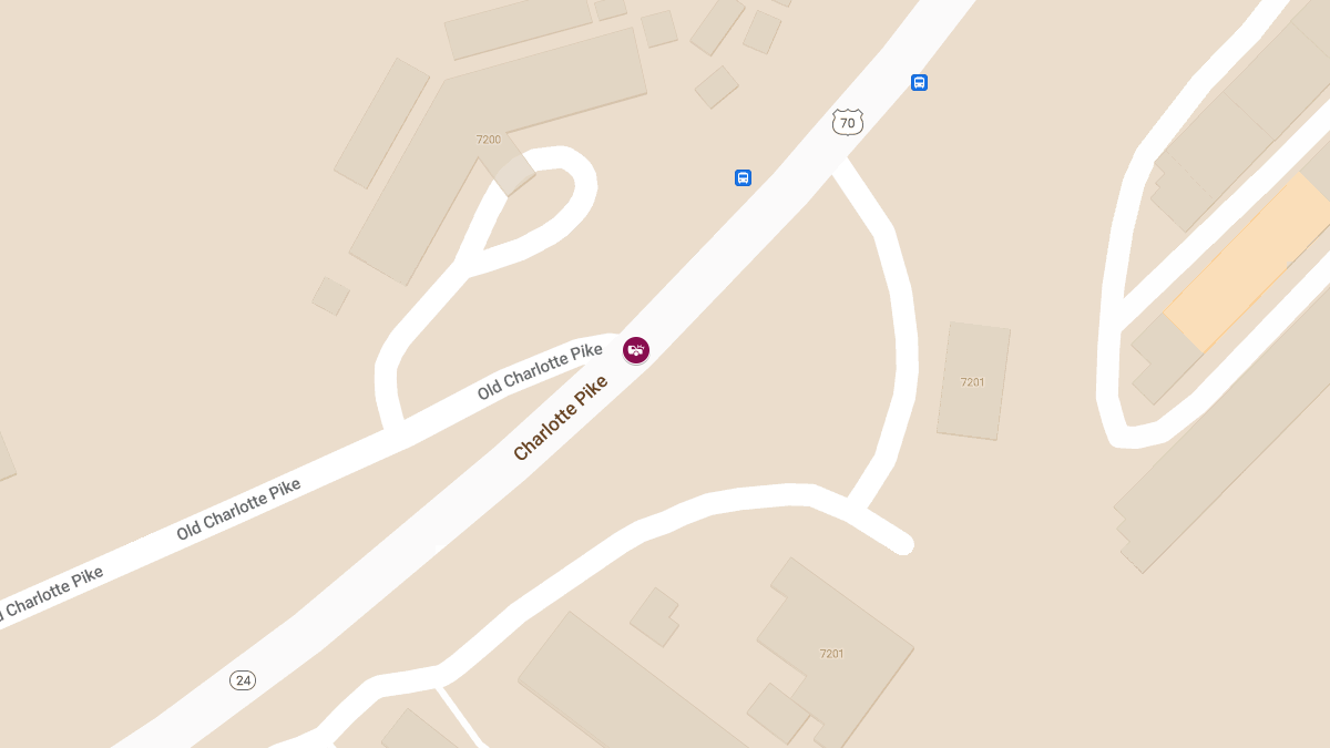 Motor Vehicle Accident with Injuries at Charlotte Pike & Old Charlotte Pike