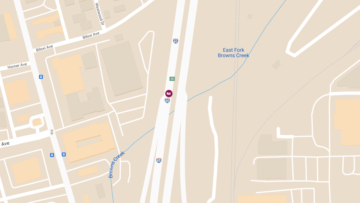 Motor Vehicle Accident with Injuries at Exit 80 on I-65 North
