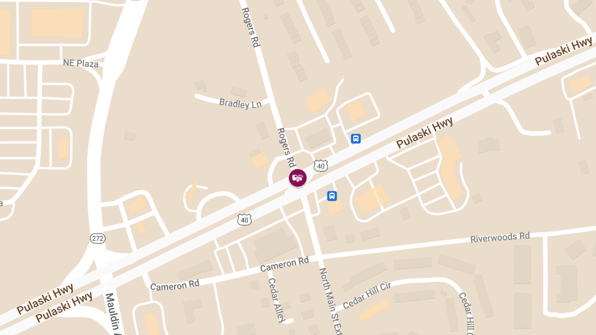 Motor Vehicle Collision at Pulaski Hwy and Rogers Rd