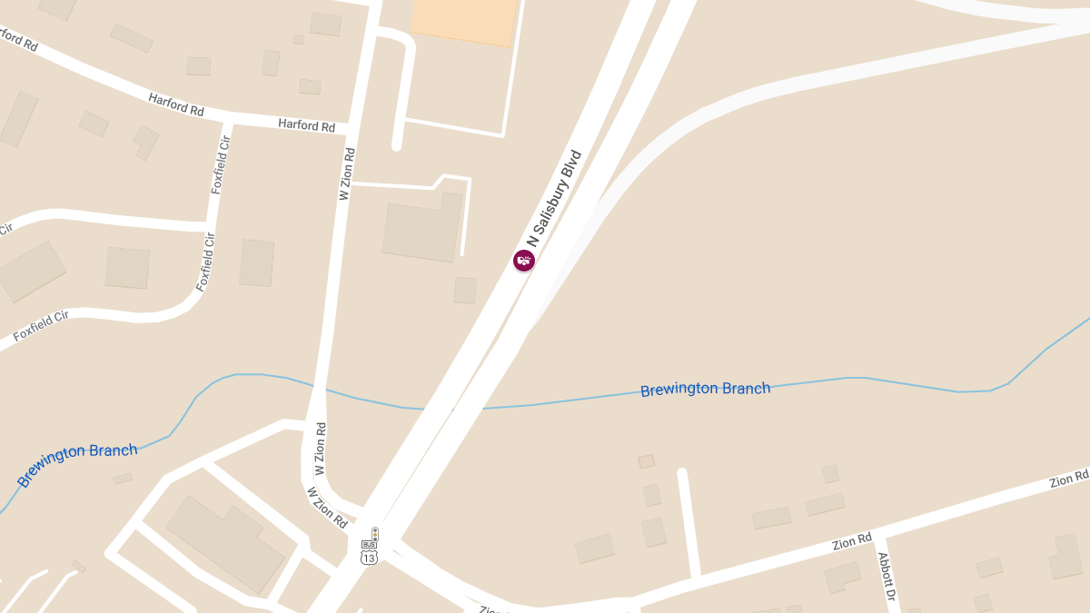 Motor Vehicle Crash With Injuries at Burlington Coat Factory Parking Lot on N. Salisbury Blvd