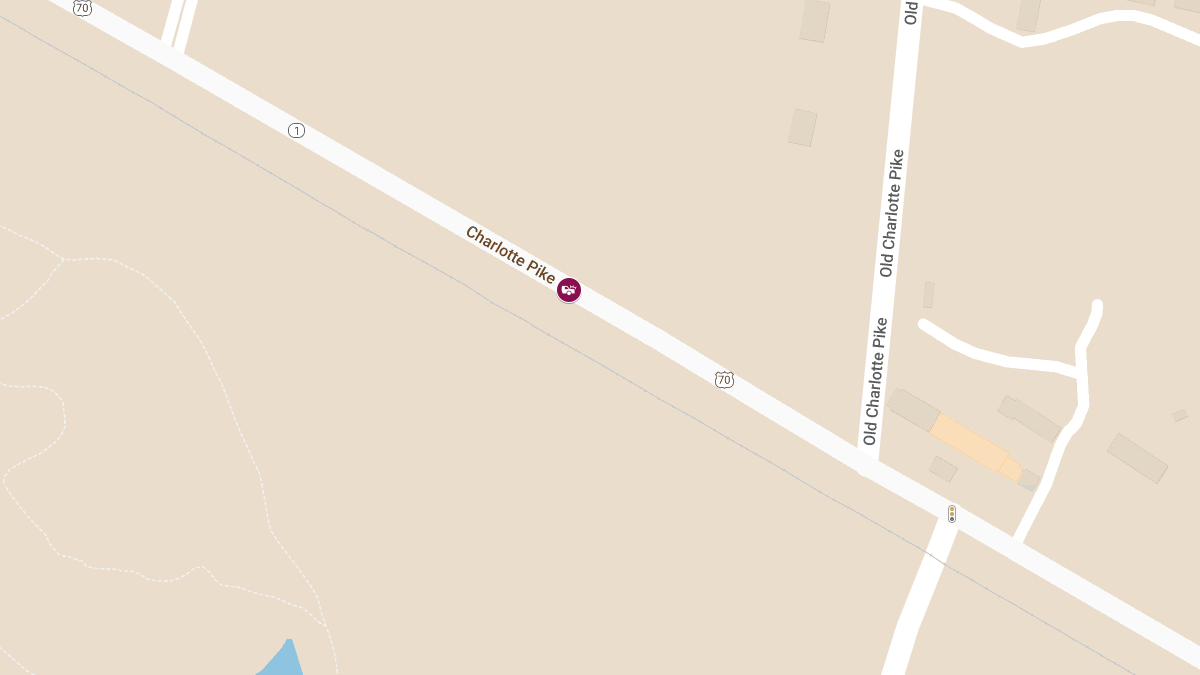 Motor Vehicle Crash at 6945 Charlotte Pike Leads to Injuries