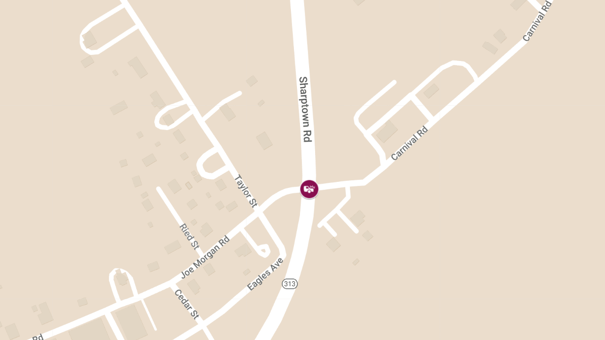 Motor Vehicle Crash with Entrapment at Sharptown Rd & Joe Morgan Rd