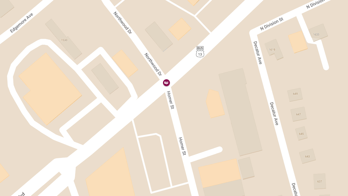 Motor Vehicle Crash with Injuries at N. Salisbury Blvd & Homer St