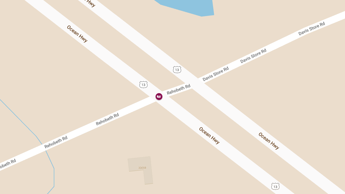 Motor Vehicle Crash with Injuries at Rt 13 & Rehobeth Rd