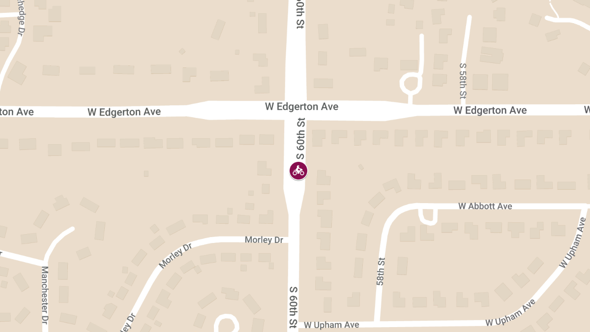 Motorcycle Accident at 4600 Block S 60th St