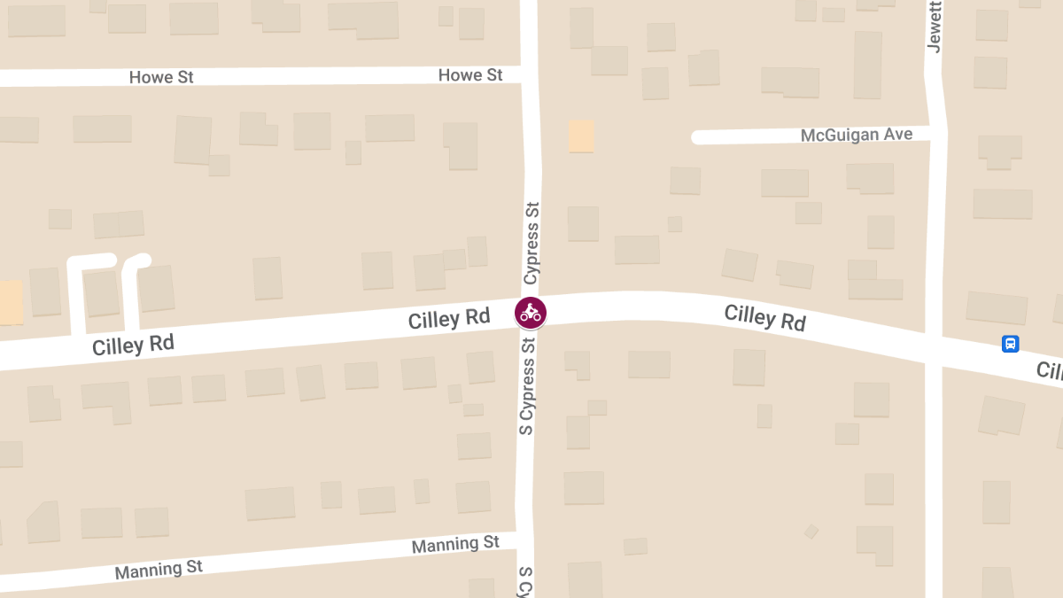 Motorcycle Accident at Cilley Rd & Cypress St