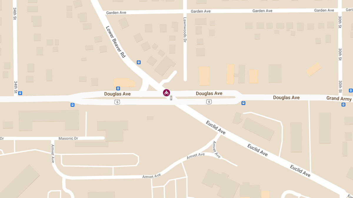 Motorcycle Accident at Lower Beaver Rd & Euclid Ave
