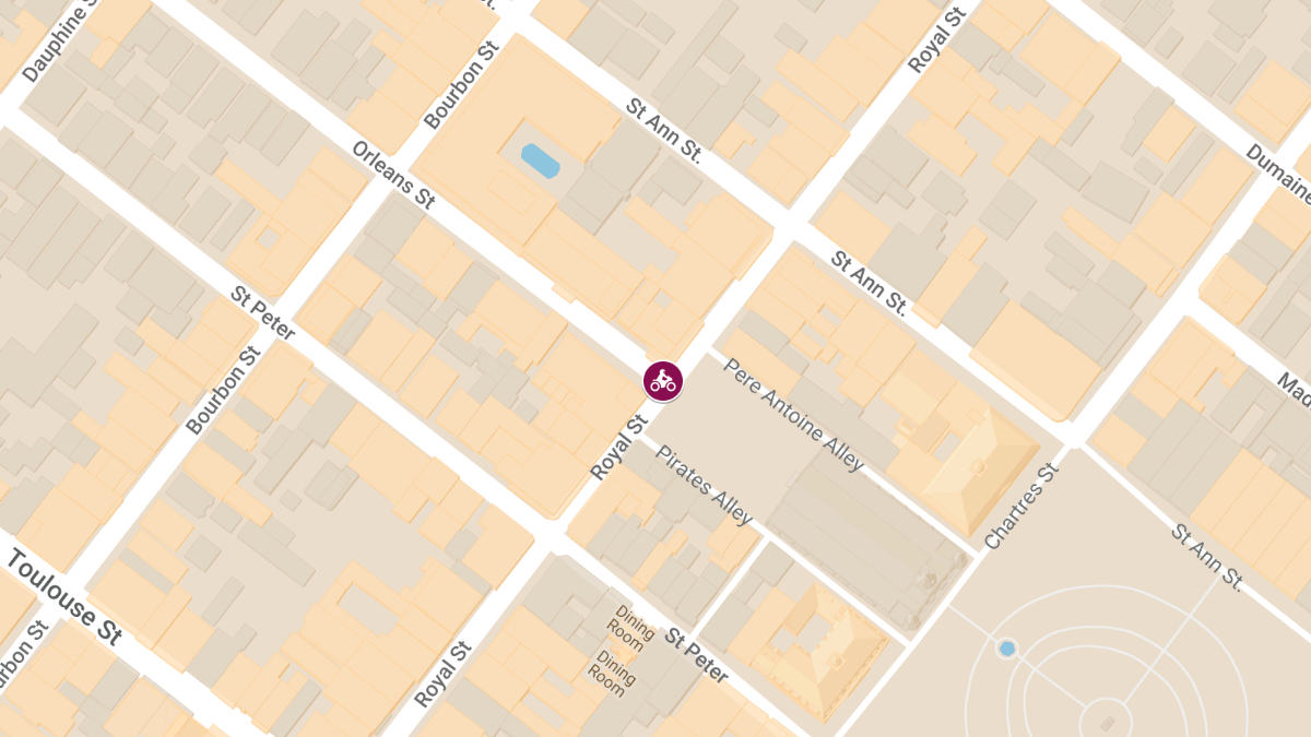 Motorcycle Accident at Near French Quarter